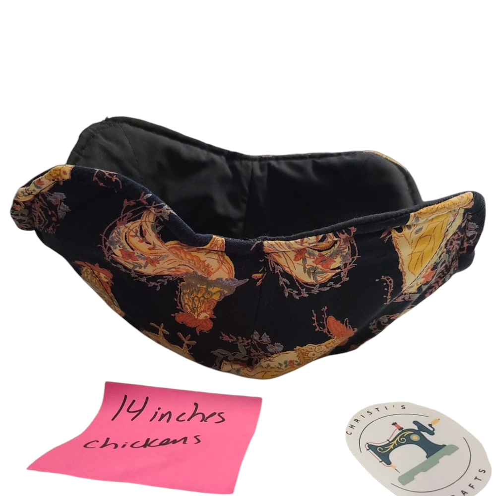 Black and Gold Kitchen Bowl Cozy